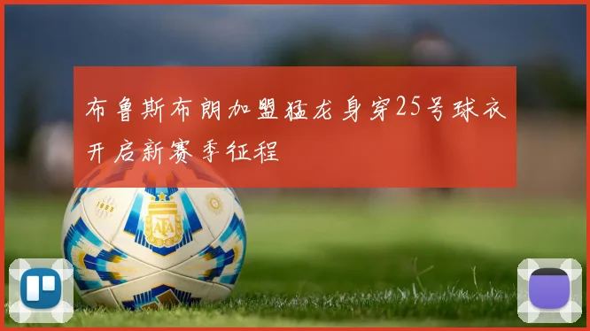 布鲁斯布朗加盟猛龙身穿25号球衣开启新赛季征程
